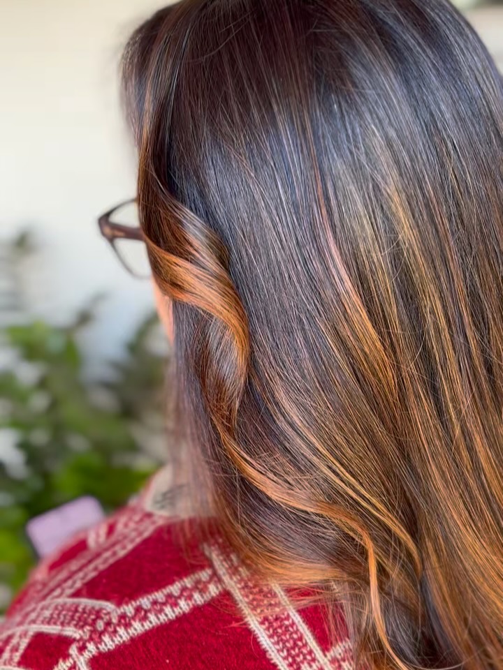 Mechas tom coppee glow